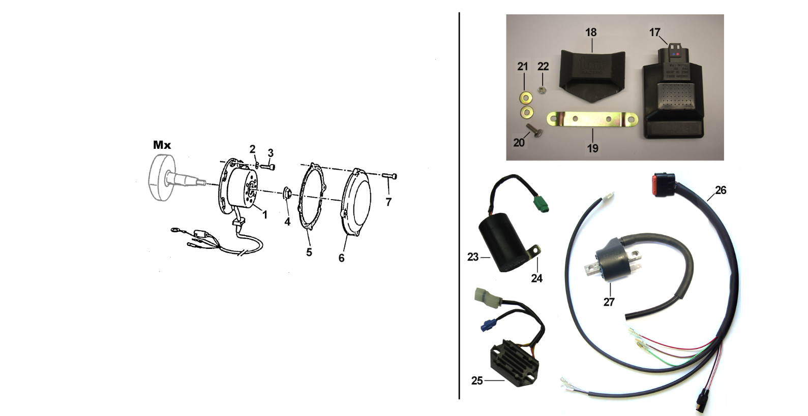 2T 125 MX FROM 2012 TO 2014 - ENGINE - IGNITION